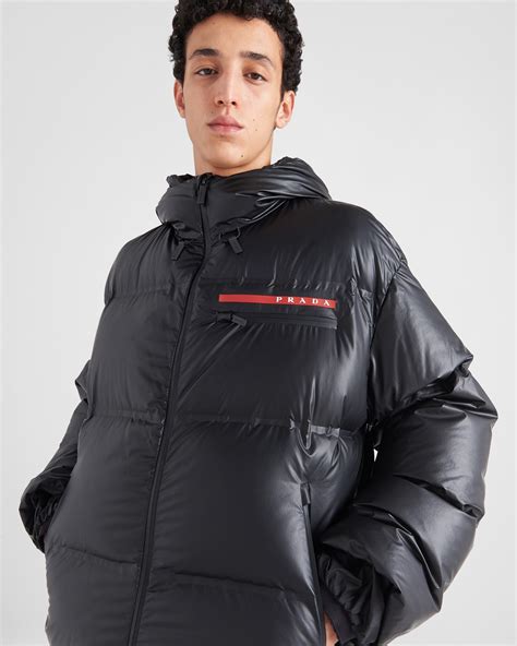 flannels prada jacket|prada black puffer jacket.